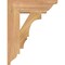 Ekena Millwork Balboa Traditional Smooth Bracket, Western Red Cedar, 3 1/2"W x 14"D x 18"H BKT04X14X18BOA01SWR - alternate 2